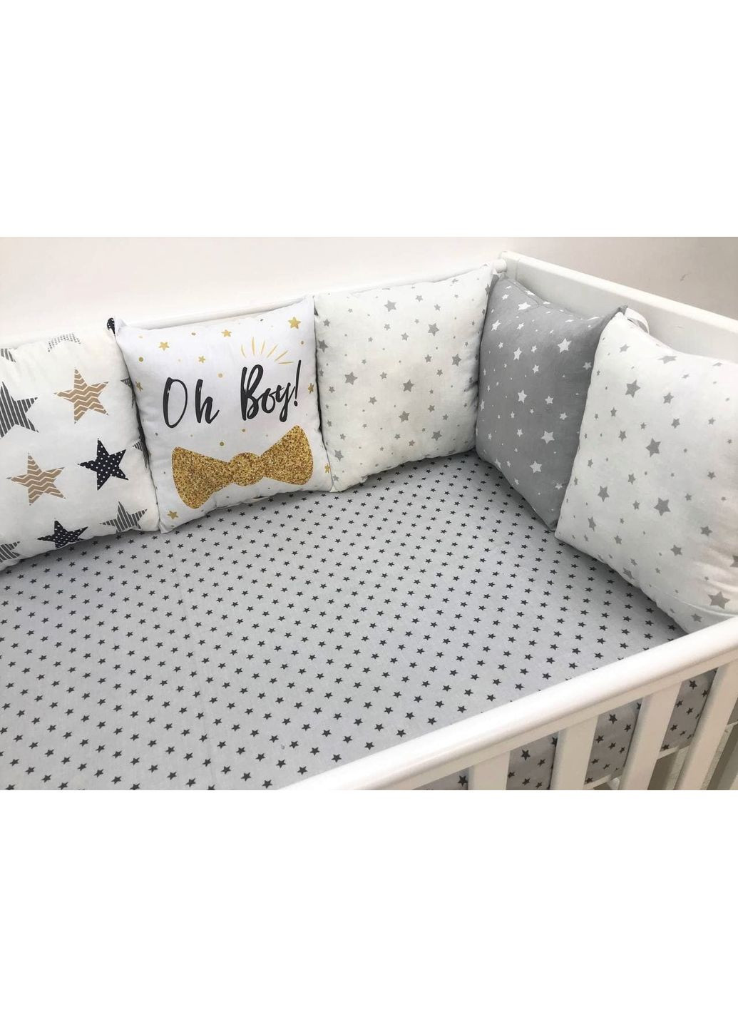 Бортики в ліжечко "Бой" Moontime (366891561)