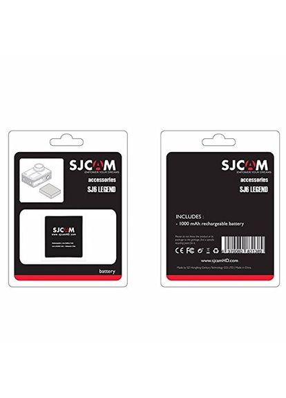 Аккумулятор для SJ6 Legend SJCam (369558532)