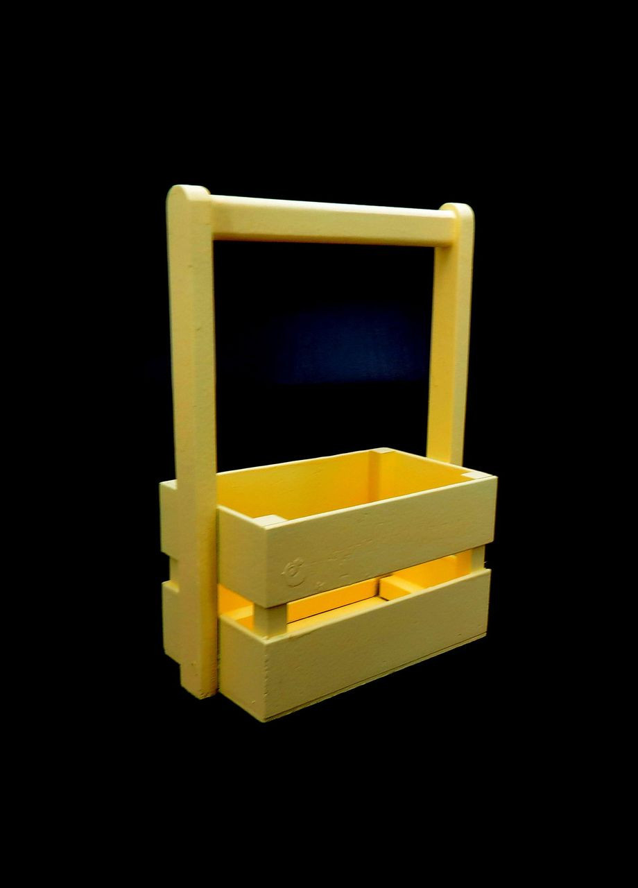 Подарочная корзинка из дерева Шелли 12х20 лимонад (ПДК-0022151) No Brand (328911418)