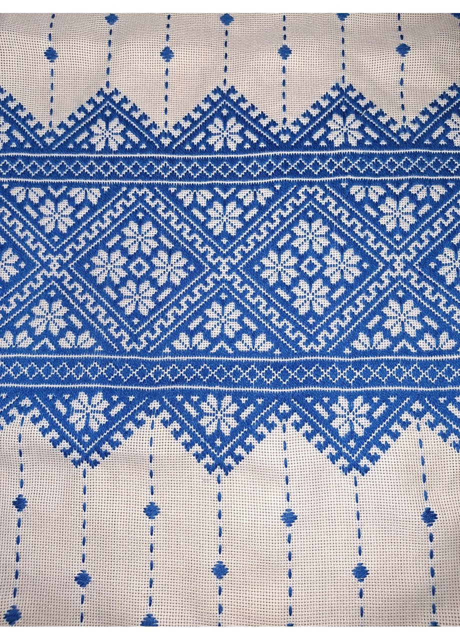 Украинское обрядовое полотенце в синем цвете No Brand (367056202)