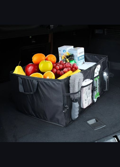 Органайзер сумка для багажника автомобіля 8 кишень водонепроникний 56 см х 40 см х 26 см Deli (296107891)