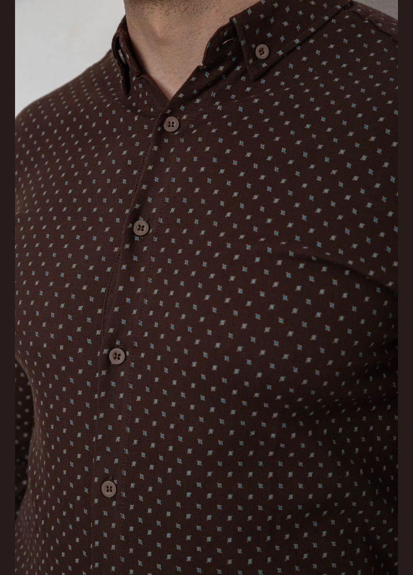 Сорочка чоловіча з принтом Ager 214R7365 (337472817)