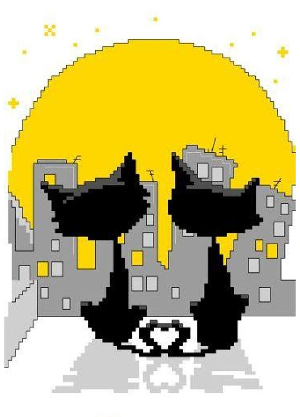 Набор для вышивания нитками крестом " Милые Котики " нитки, мулине, канва, игла, канва с рисунком No Brand (333165638)