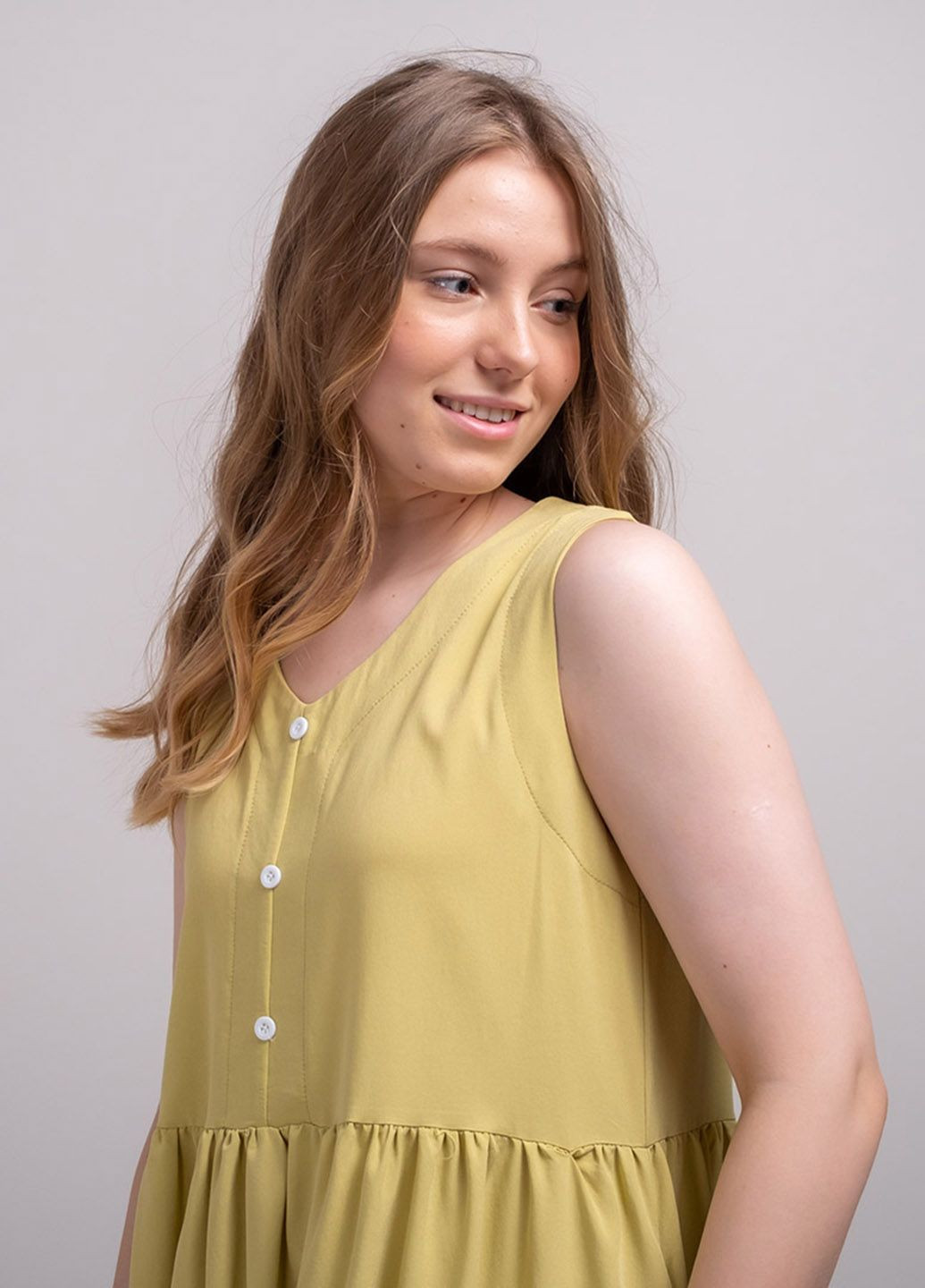 Салатова кежуал сукня жіноча 340491 Power