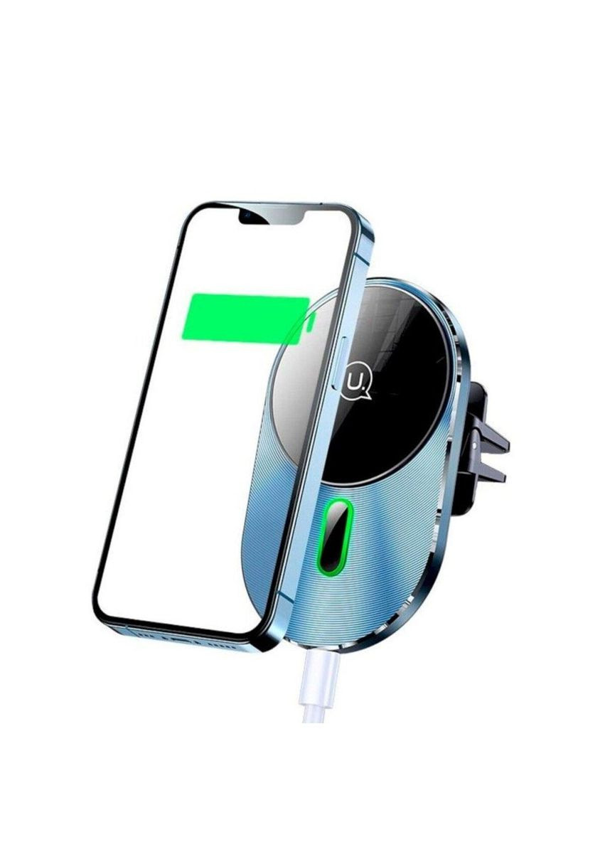 Держатель для мобильного USCD170 Magnetic Car Wireless Charging Phone Holder (Air Vent) 15W (With Magnetic USAMS (304253946)