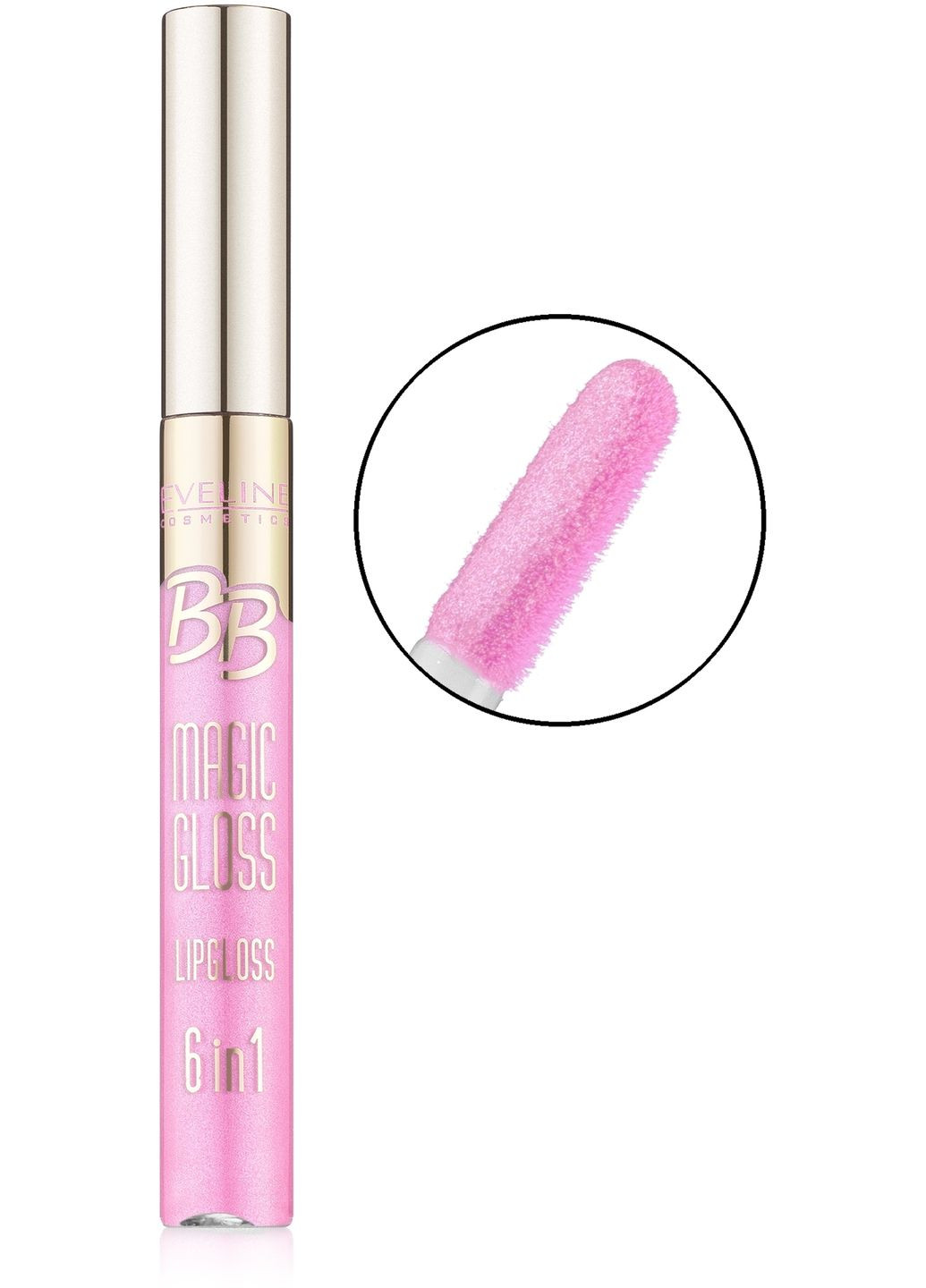 Блиск для губ BB Magic Gloss Lipgloss 6 in 1 358 (2-440080) Eveline Cosmetics (369797654)