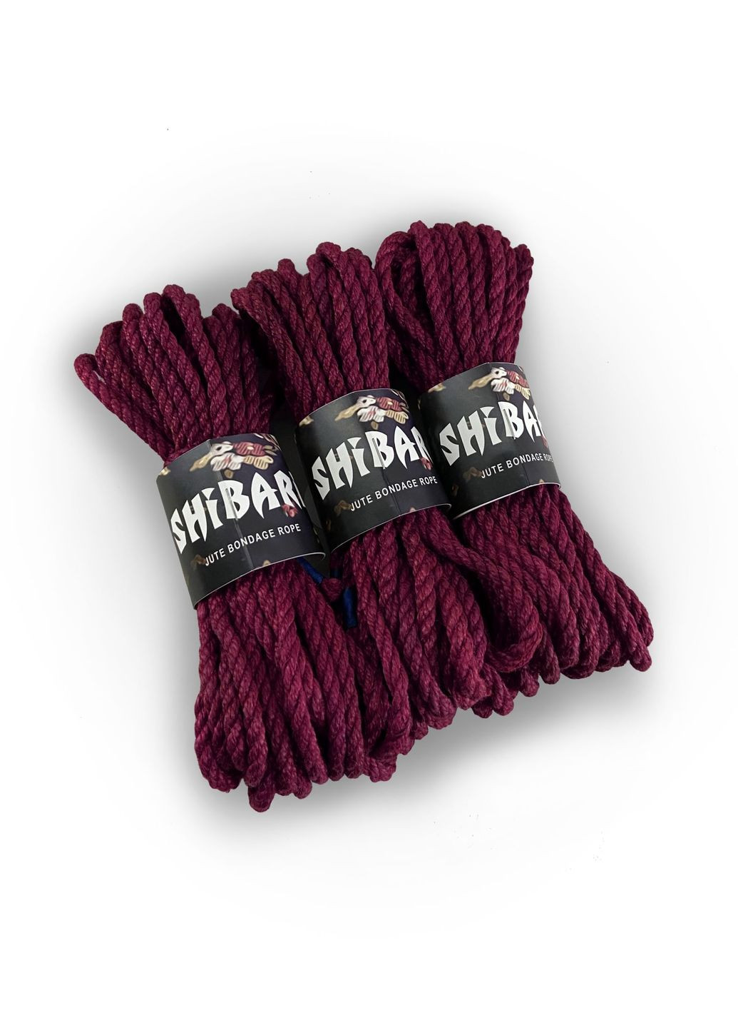 Джутова мотузка для Шибарі Shibari Rope, 8 м Фіолетова CherryLove Feral Feelings (282710610)