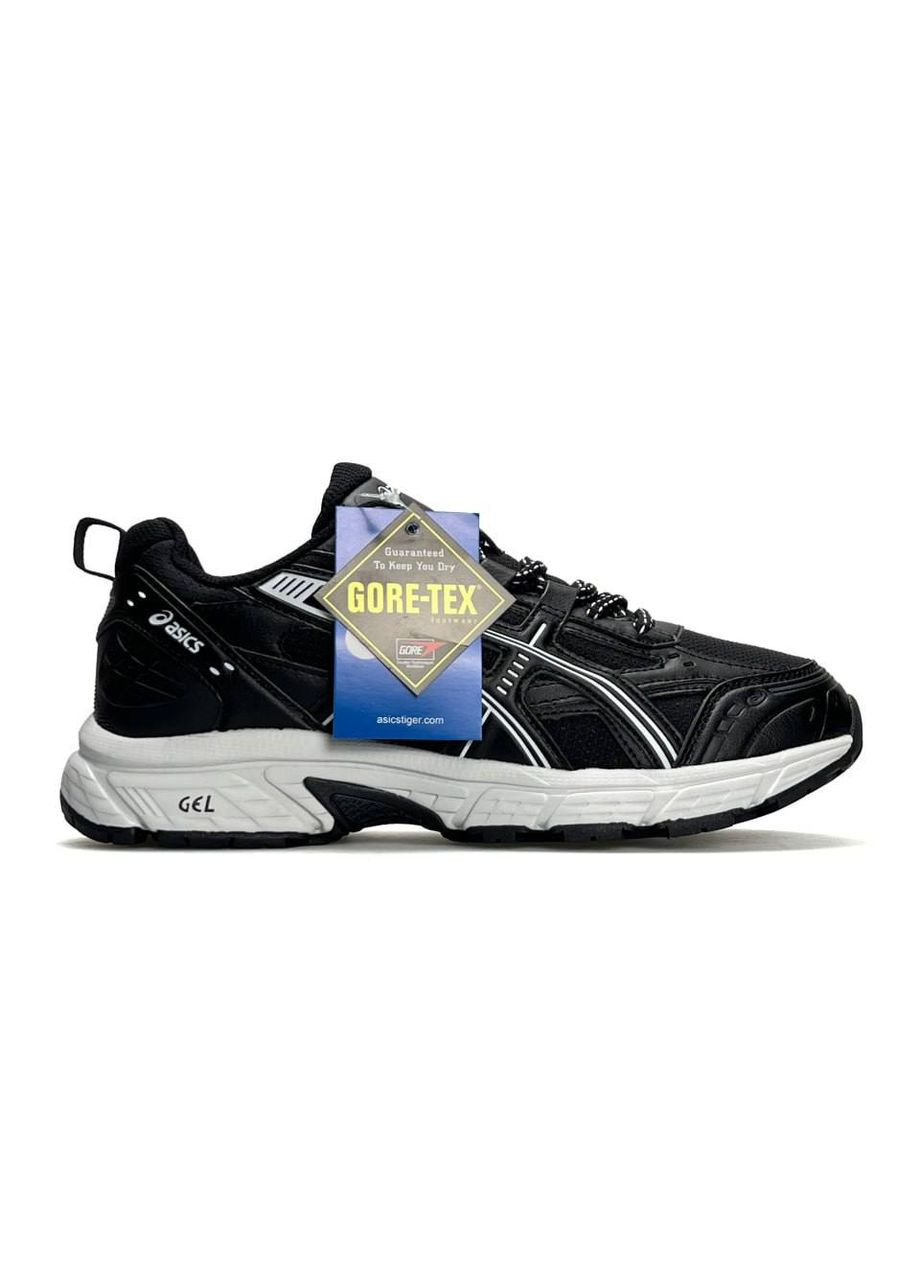 Черные демисезонные кроссовки мужские asics No Brand Gel-Nunobiki GTX Black White