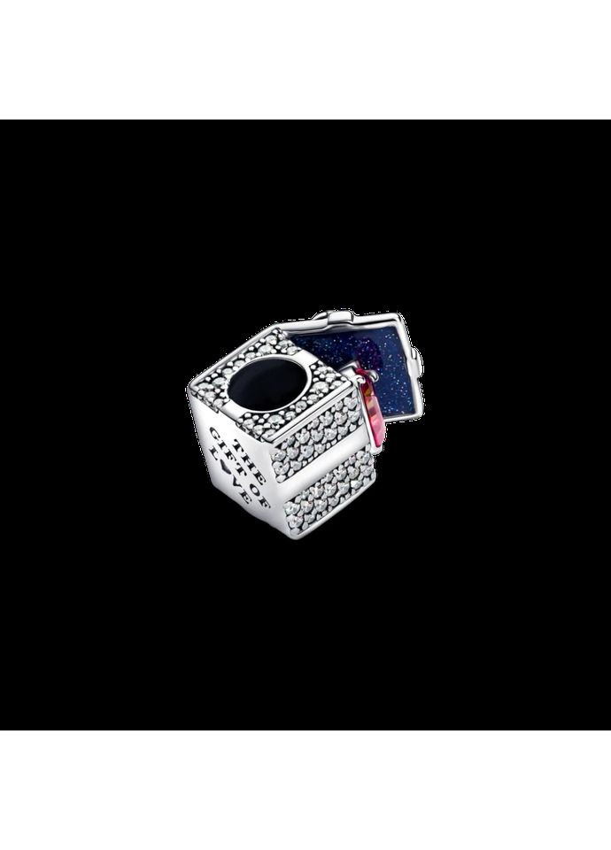 Серебряный шарм Пандора "Подарок любви" 793603C01 Kabluchka (355344412)
