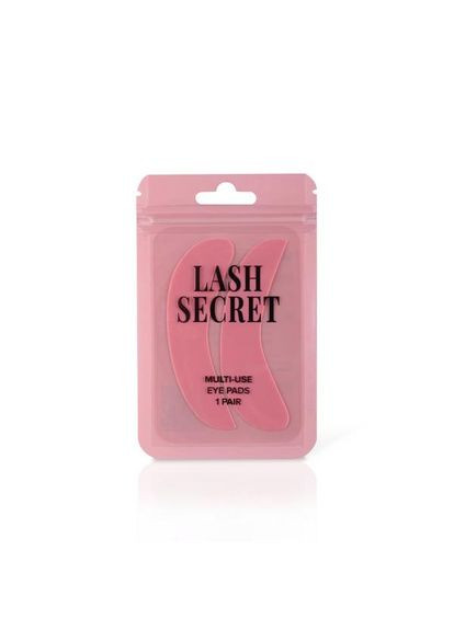 Патчи силиконовые многоразовые розовые Lash Secret (314932895)