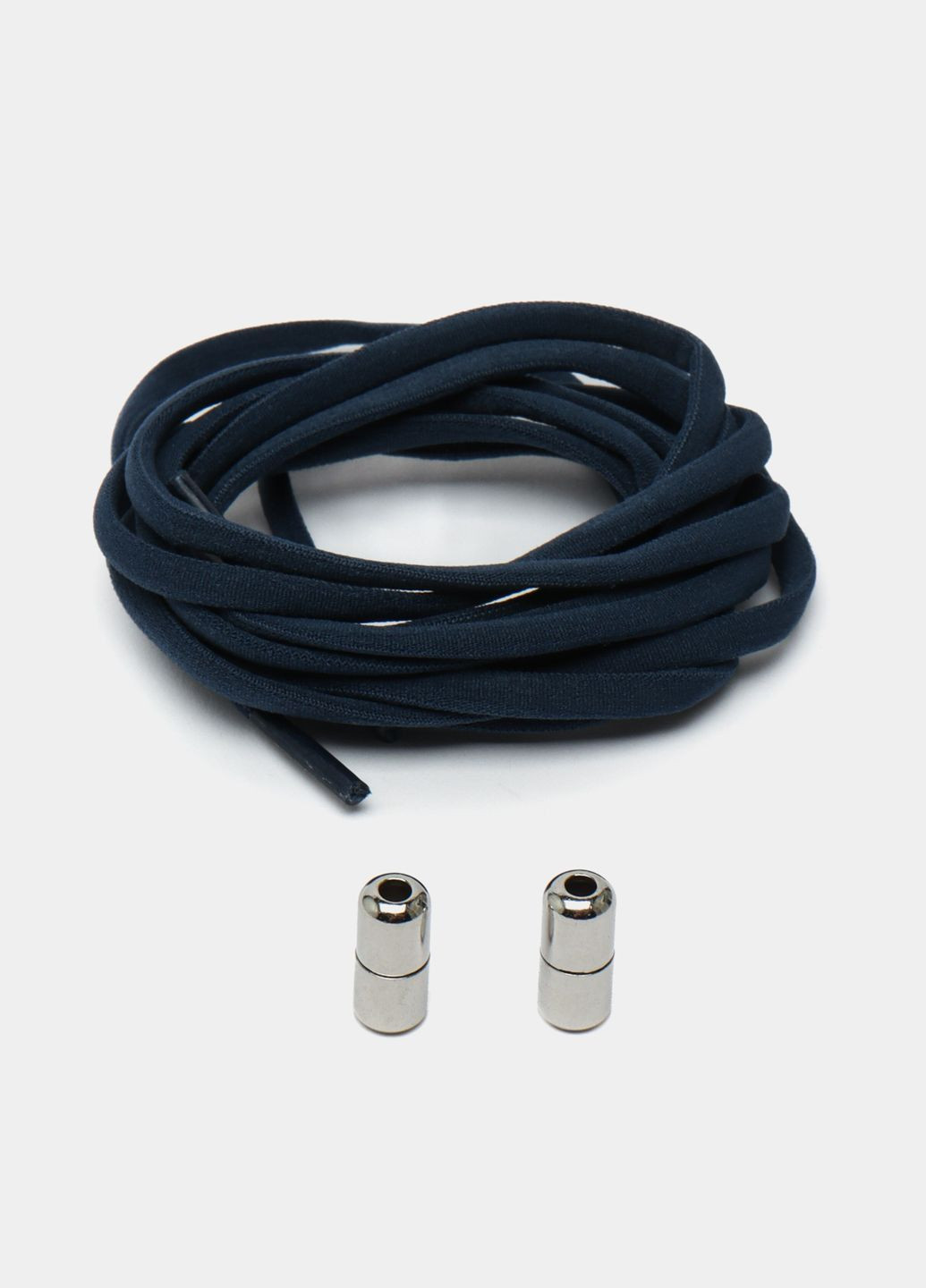 Шнурки эластичные с фиксатором. Черные No Brand (312987498)