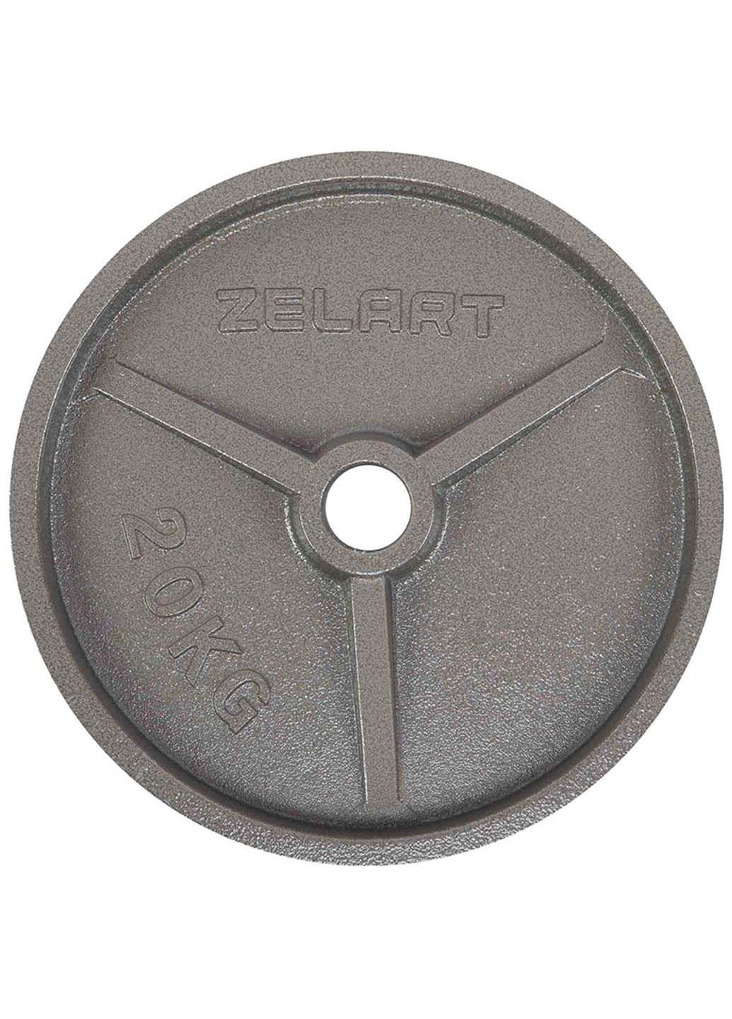 Блины диски стальные TA-7792 20 кг Zelart (286043466)