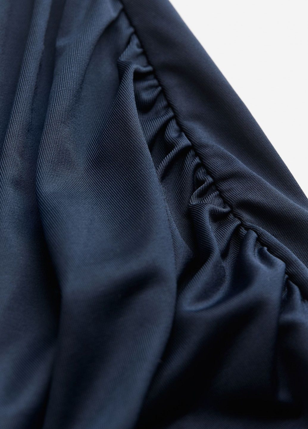Темно-синее праздничный платье H&M однотонное
