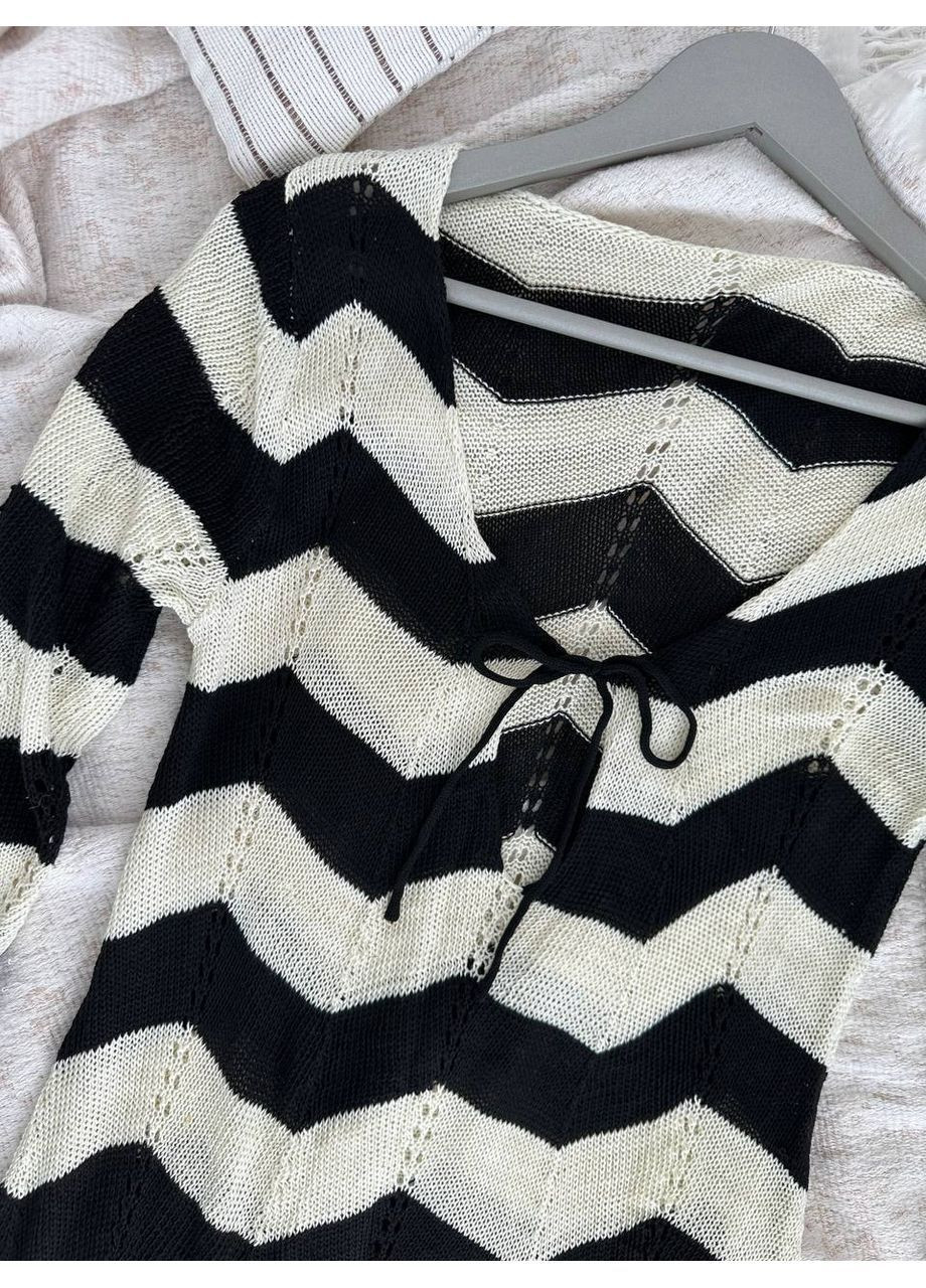 Сукня “Чорно-Білий Зигзаг” Vital-Textile 2895/013 (362210420)