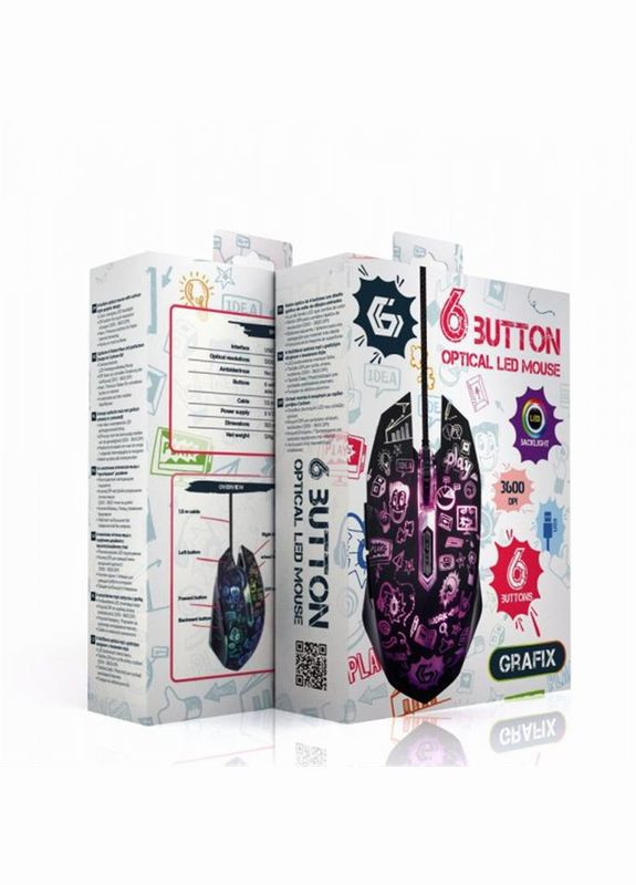 Мышь MUS-6B-GRAFIX-01 Gembird (356728527)