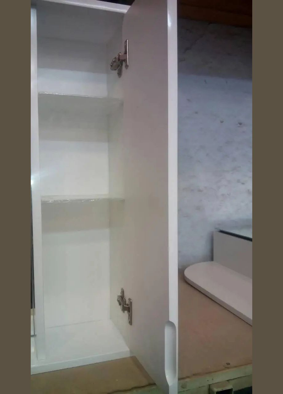 Зеркальный шкаф с LED подсветкой ШК17 700х700х160 мм дверца справа No Brand (313594816)