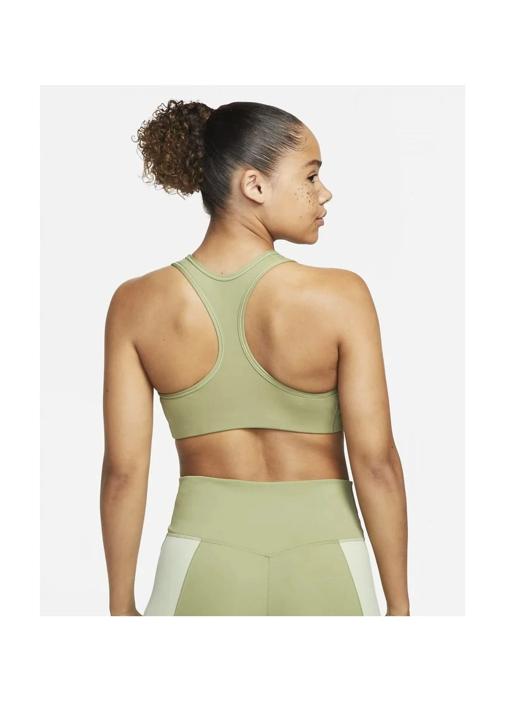 Топ жіночий Dri-Fit Swoosh Olive Bv3630-334 Nike (382250402)
