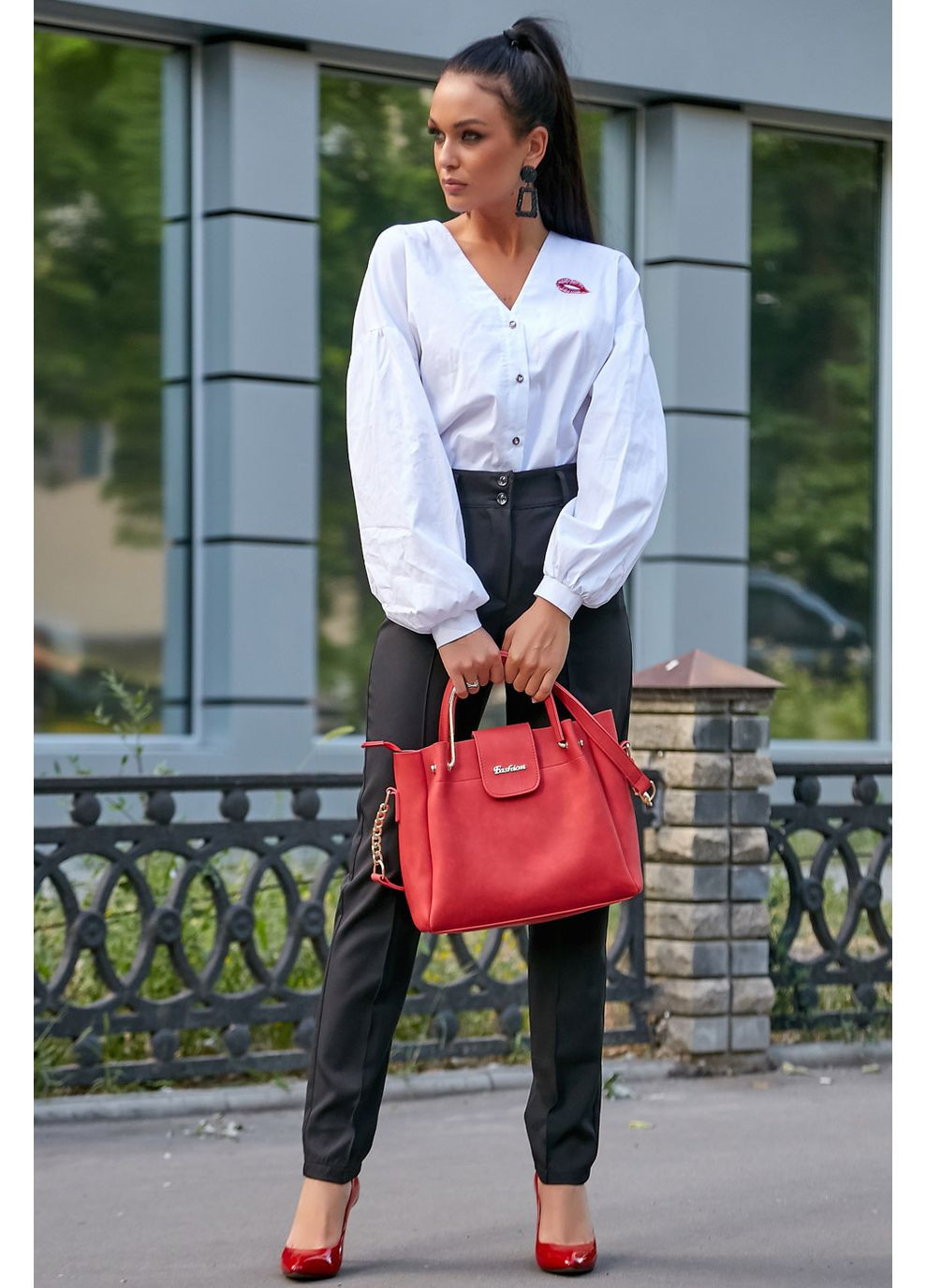 Белая рубашка Seventeen