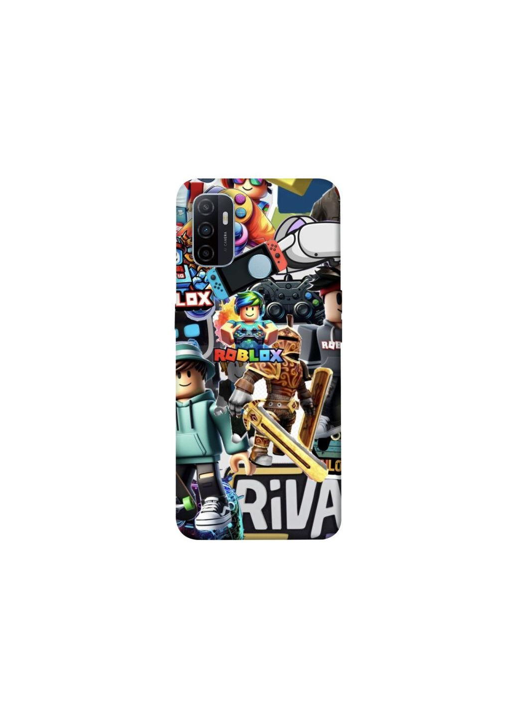 Чохол на Oppo A53 / A32 / A33 Roblox collage Frontalka (356090685)