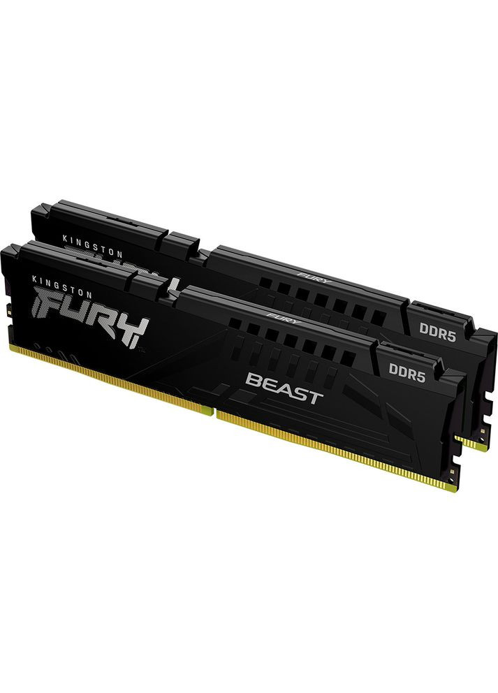 Набір 32GB DDR5 6000MHz Fury Beast Expo Black (KF560C30BBEK2-32) Kingston (347175213)