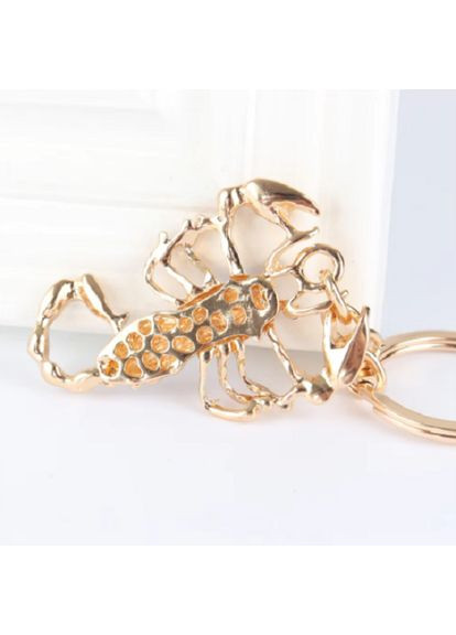 Креативний модний брелок підвіска у формі Скорпіону з кристалами No Brand (303604504)