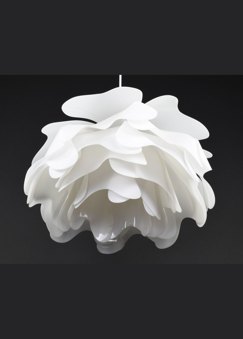 Люстра підвісна на 1 лампочку 27625 Білий 35-130х45х45 см. Sunnysky (365726112)