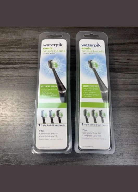 Насадка для зубної щітки Triple Sonic STRB-3WB чорна 3 шт Waterpik (331769897)