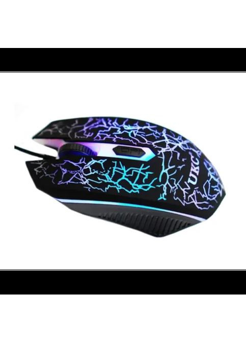 Комплект ігровий 2в1 одноручна клавіатура + миша з підсвіткою 7768 UKC (323486004)