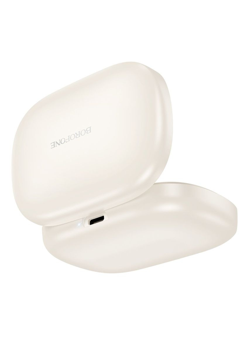 Беспроводные наушники Open True Wireless BT headset Milky White Borofone BW73 Lucky (340277603)