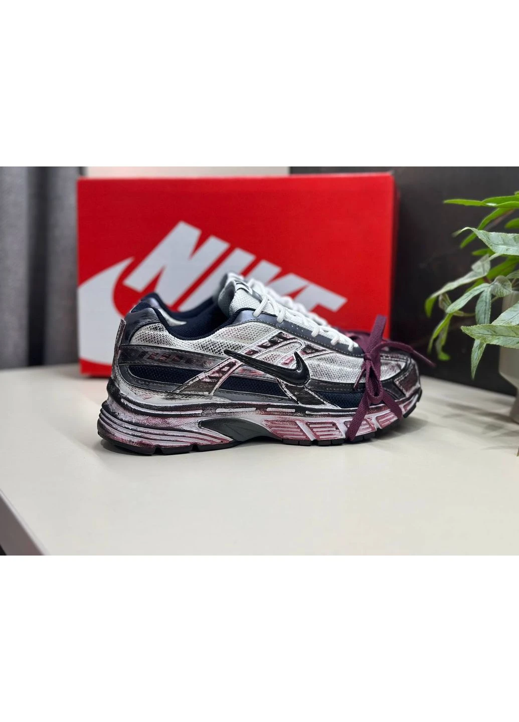 Фиолетовые летние кроссовки nike initiator custom 3.0 purple найк инитиатор фиолетовые No Brand