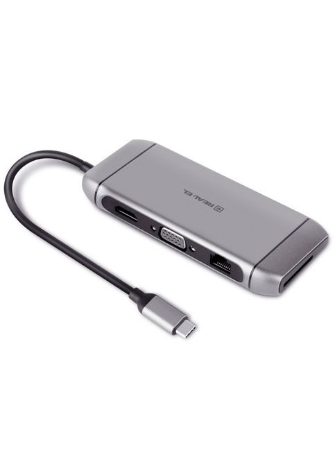 Док-станція CQ-900 Space Grey (EL123110003) Real-El (323098706)