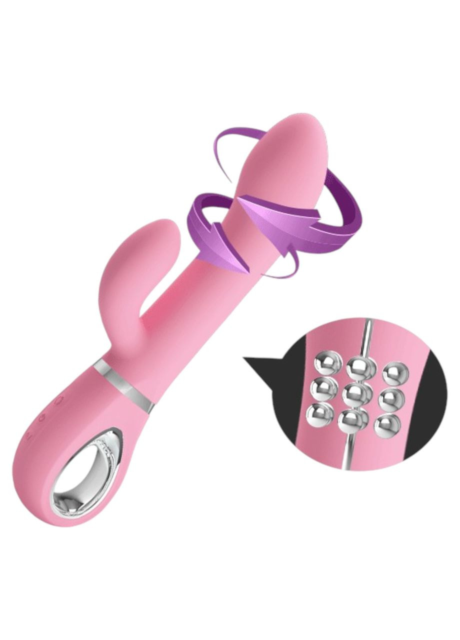 Вибратор Pretty Love Ternence с клиторальным стимулятором для женского удовольствия и массажа LyBaile (316630974)