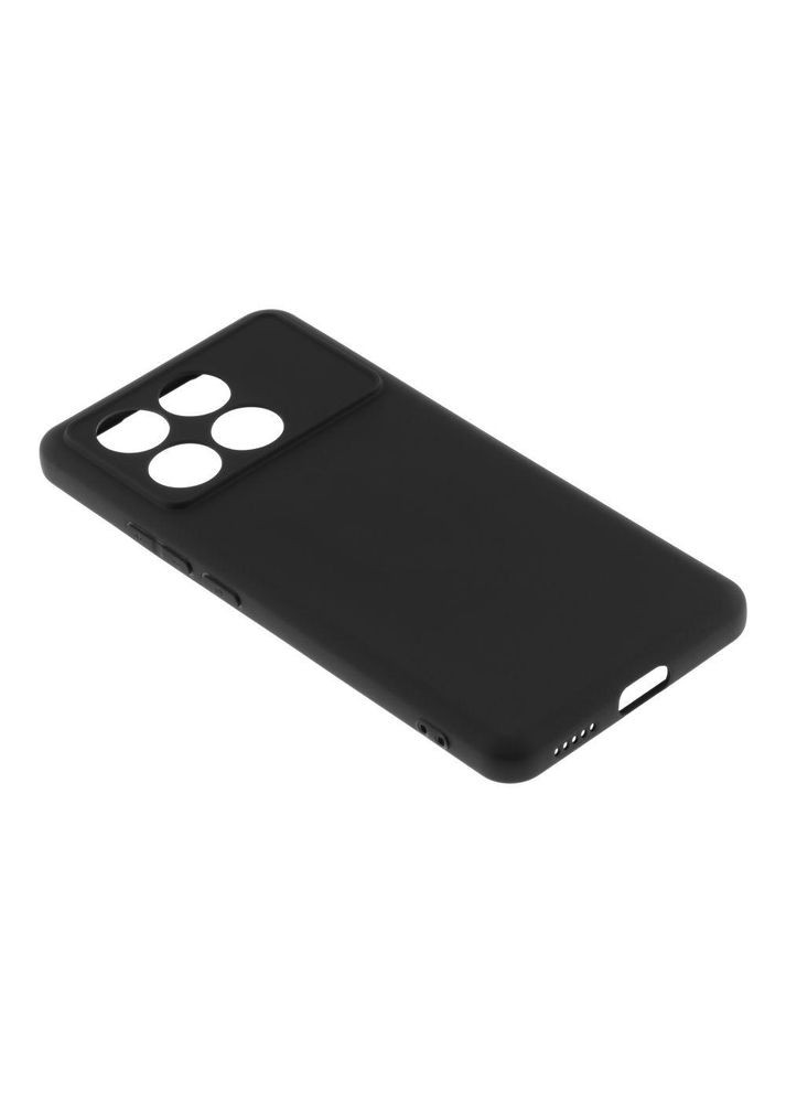 Чехол TPU Matte 1.3mm для Xiaomi Poco X6 Pro 5G Black No Brand (345636775)