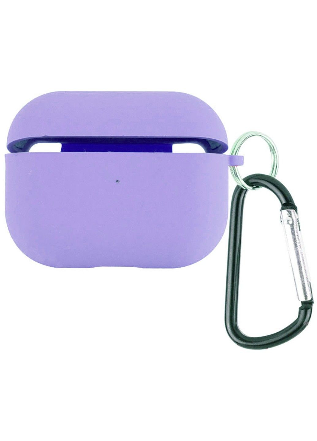 Силіконовий футляр з мікрофіброю для навушників Airpods 4 Epik (317268416)