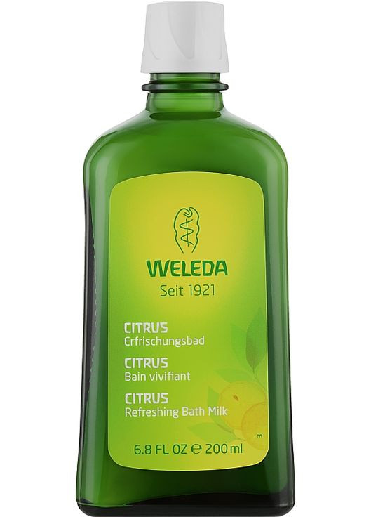 Цитрусове молочко для ванни Citrus Refreshing Bath Milk 200ml (758741-65326) Weleda (368633861)