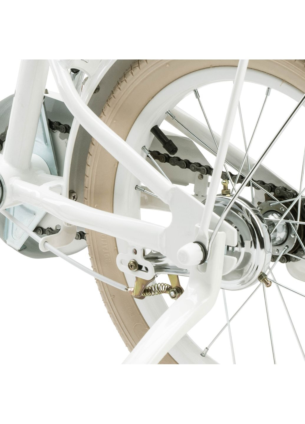 Детский велосипед LS 16" белый Miqilong (360397189)