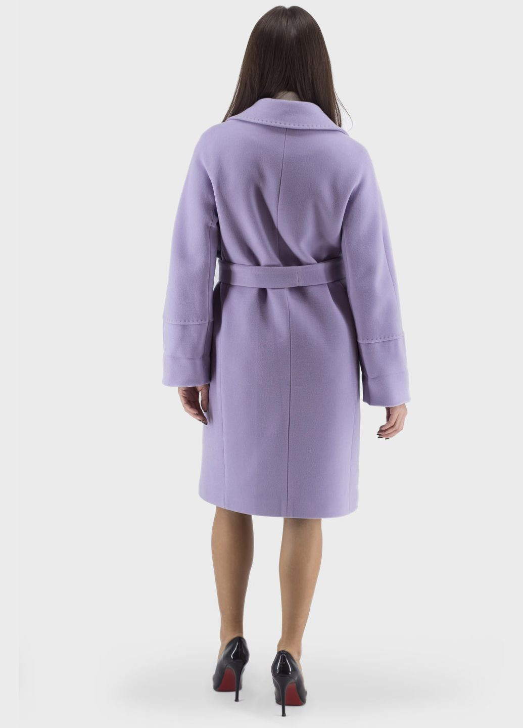 Сиреневое демисезонное Женское пальто Kent (, ), 42905 No Brand