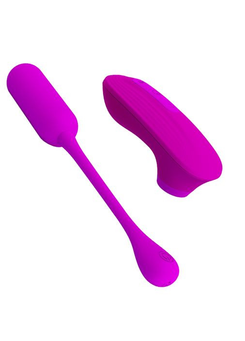 Набор виброяйцо и стимулятор клитора Curupira, Pretty Love (361670328)