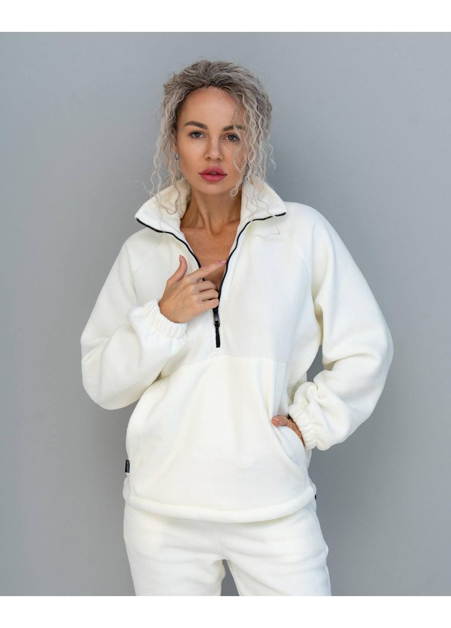 Теплий жіночий флісовий костюм No Brand (370774601)