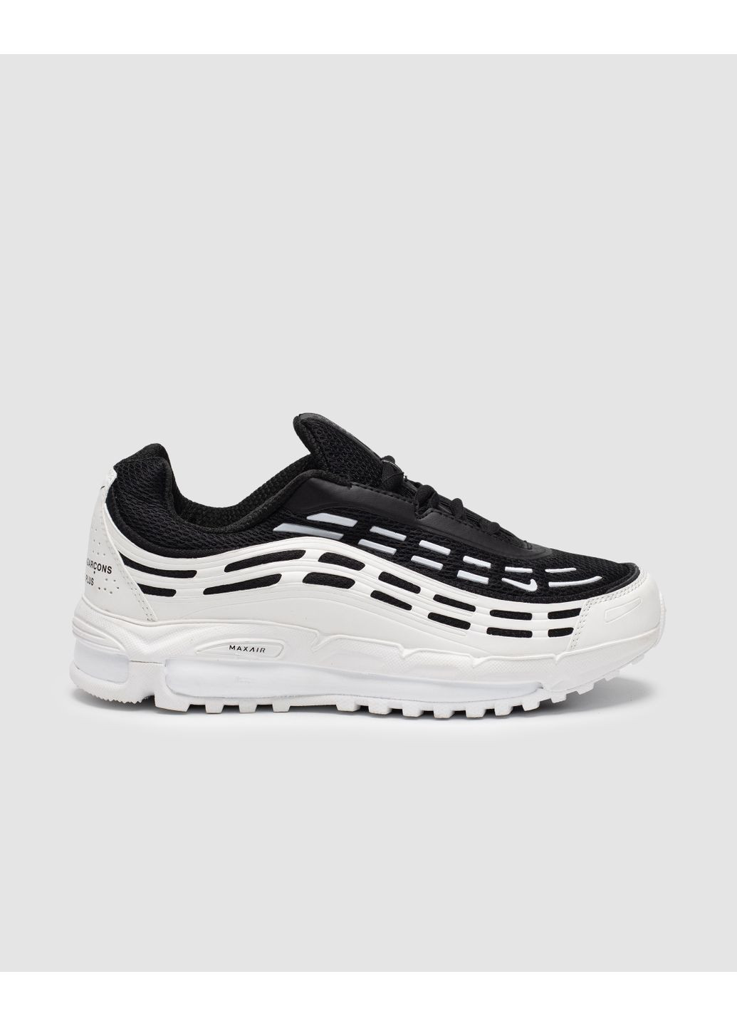 КРОССОВКИ ЖЕНСКИЕ NIKE COMME DES GARCONS X AIR MAX TL 2.5 BLACK / WHITE НАЙК No Brand чёрные демисезоны (368869608)