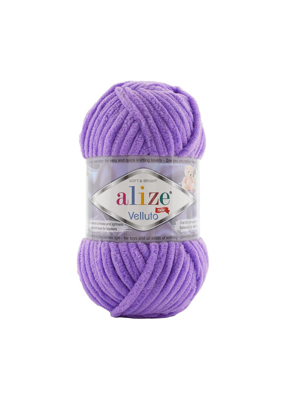 Пряжа VELLUTO 43 плюшева Alize (326835192)