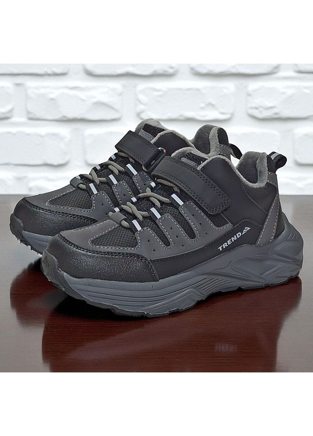 Ортопедичні утеплені хайтопи демісезонні підліткові кросівки на липучці для хлопчика підлітка Tom.M (362145947)