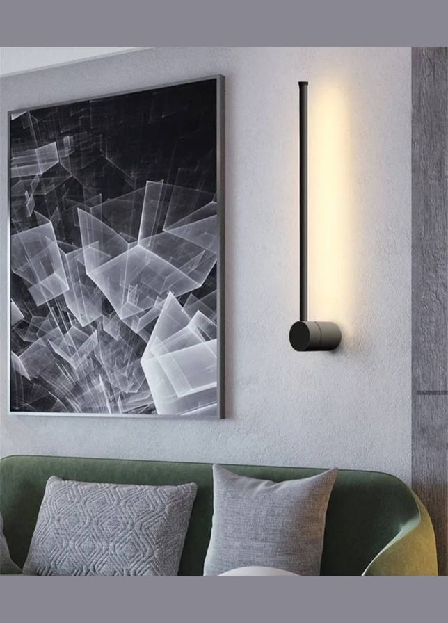 Бра LED 27055 Чорний 11х6х102 см. Sunnysky (364499779)