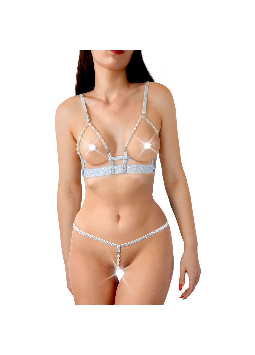 Сексуальный набор белья – Sweet Angel, размер XS-M, цвет белый Art of Sex (297572336)