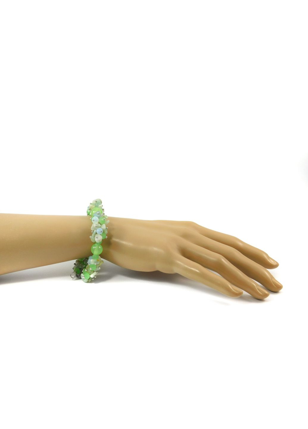 Браслет "Березовий ліс" Онікс, Амазоніт 20 Fursa fashion (322314914)