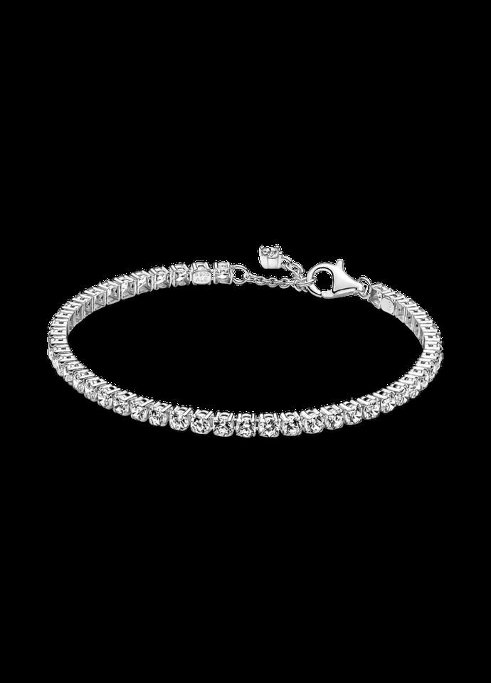 Серебряный браслет теннисный дизайн. No Brand (333709688)