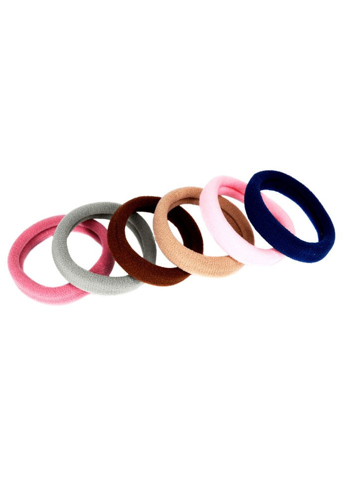 Резинки для волосся Різнокольорові-1 0307-1114-1, 100 штук La-beauty (333700410)