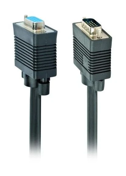 Кабель VGA (M) - VGA (F), 3 м, Black, (CC-PPVGAX-10-B) CC-PPVGAX-10-B Cablexpert (395348293)