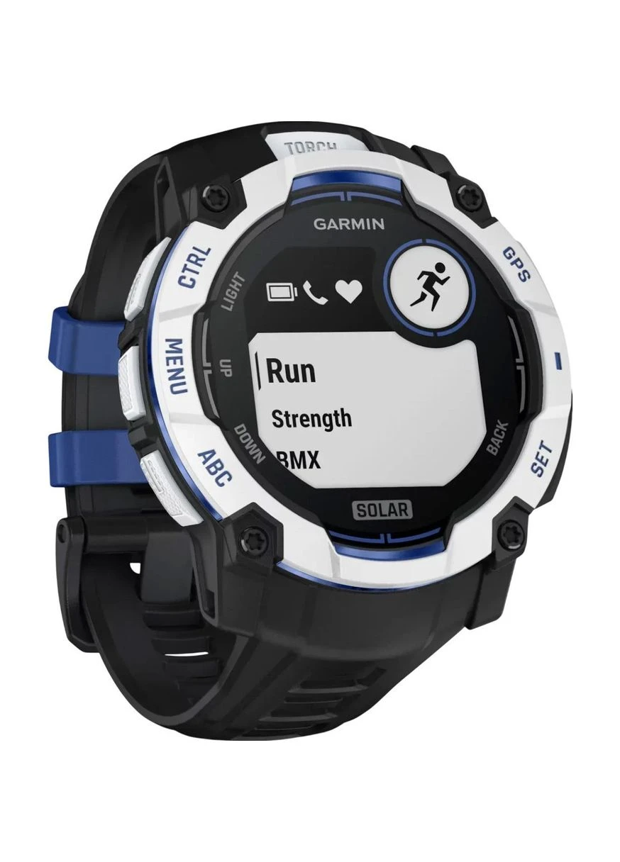 Смарт-годинник Instinct 3 Solar 50mm Whitestone with Black Band (010-02935-03) [156742] Garmin (400987282)