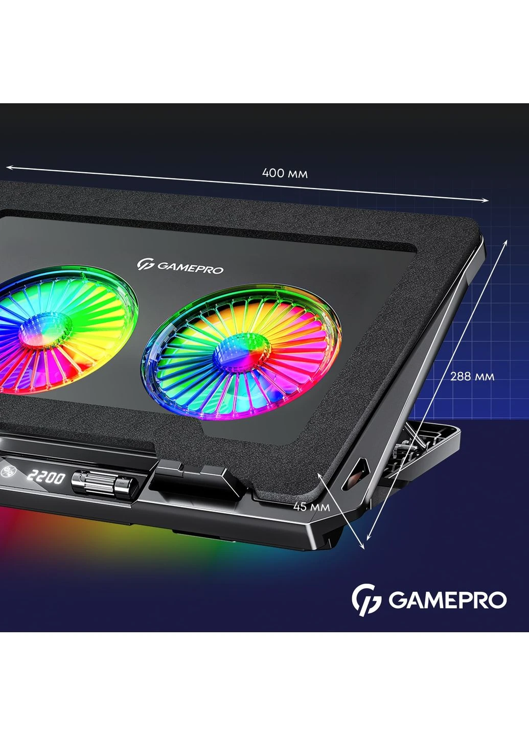 Охолоджуюча підставка для ноутбука CP910 GAMEPRO (351855673)